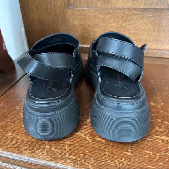 Free People Mila Chain Black Loafers - Picture 7 of 9